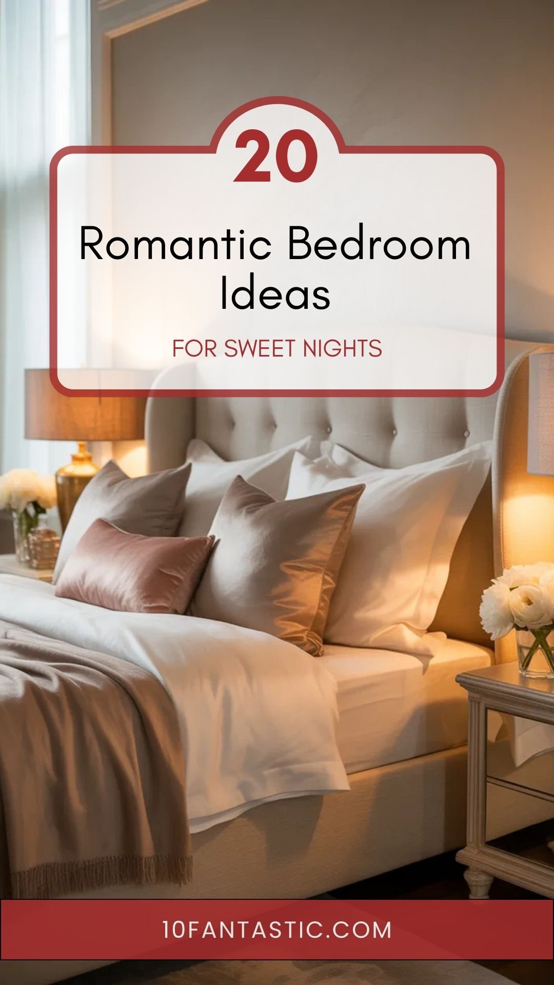 20 Romantic Bedroom Ideas for Sweet Nights