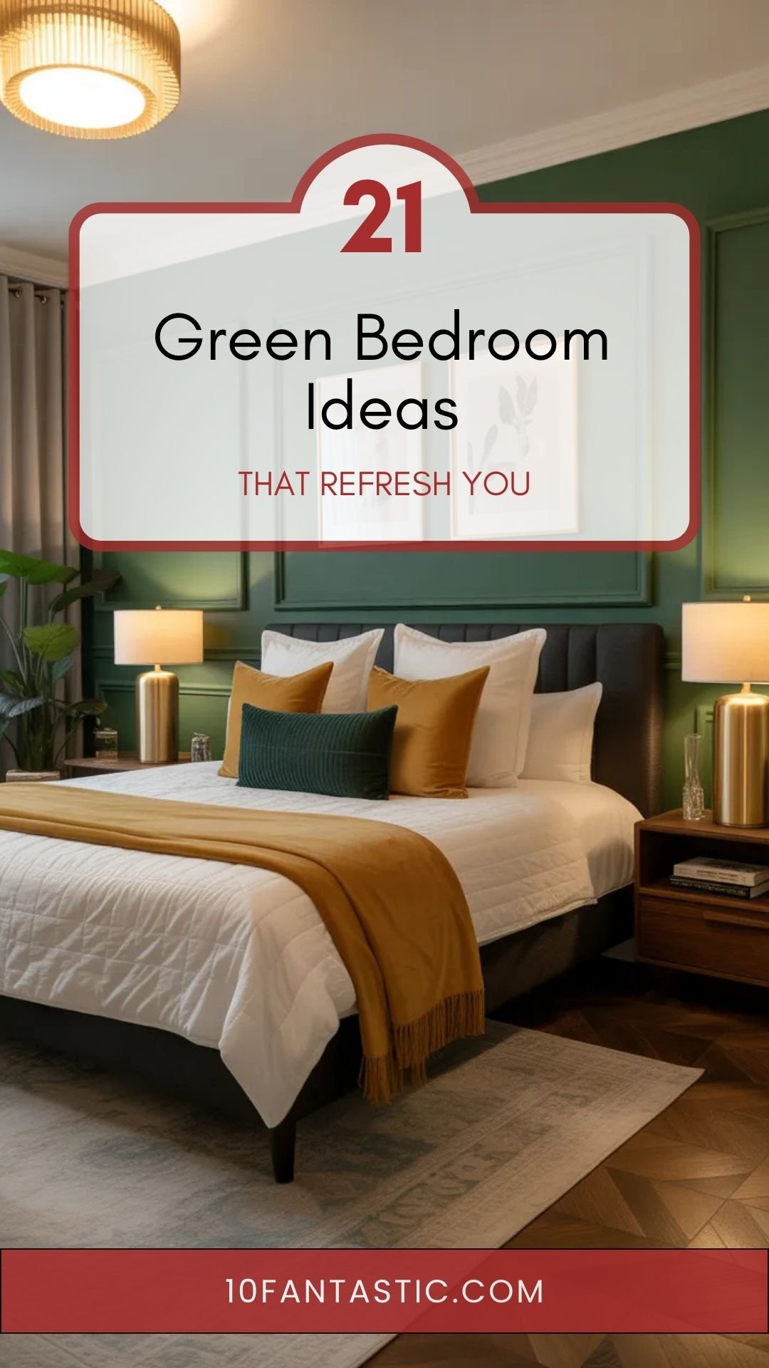 21 Green Bedroom Ideas That Refresh You