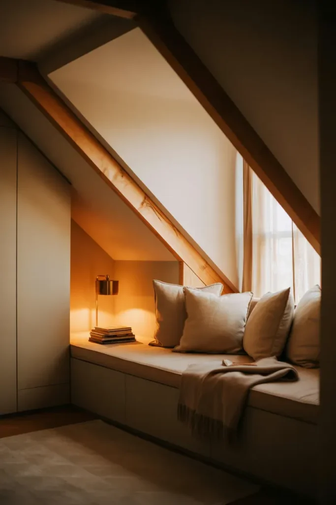 Create a Reading Nook Under the Eaves