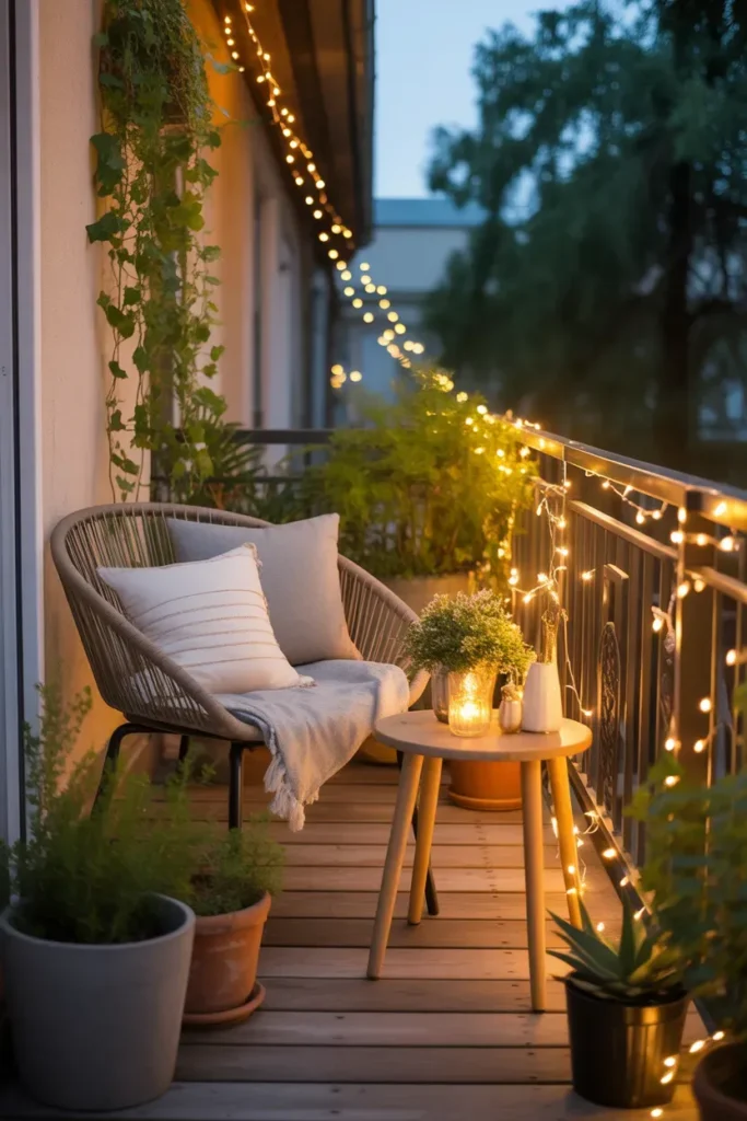 Add Outdoor String Lights