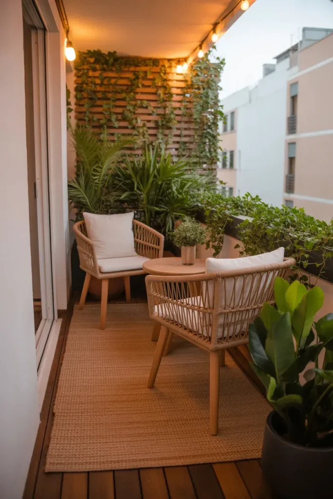 Add a Soft Outdoor Rug