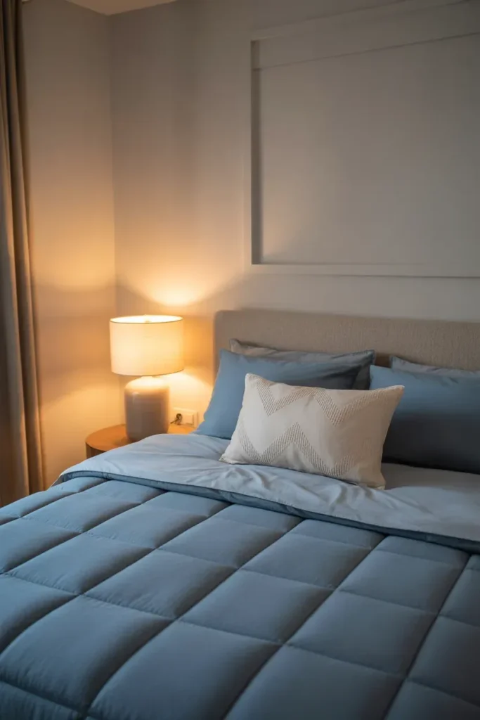 Blue Comforter for Cozy Warmth