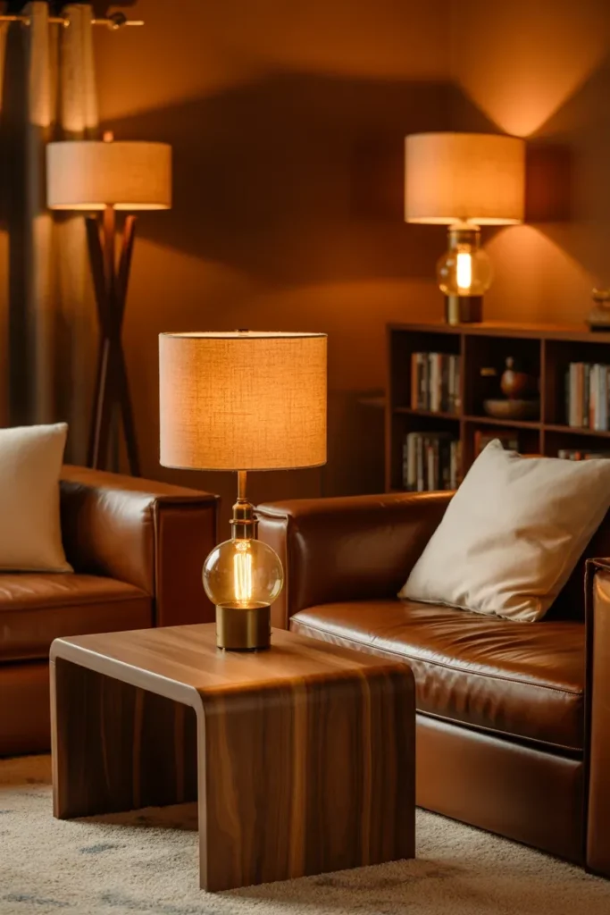 Brown Aesthetic with Soft Lighting