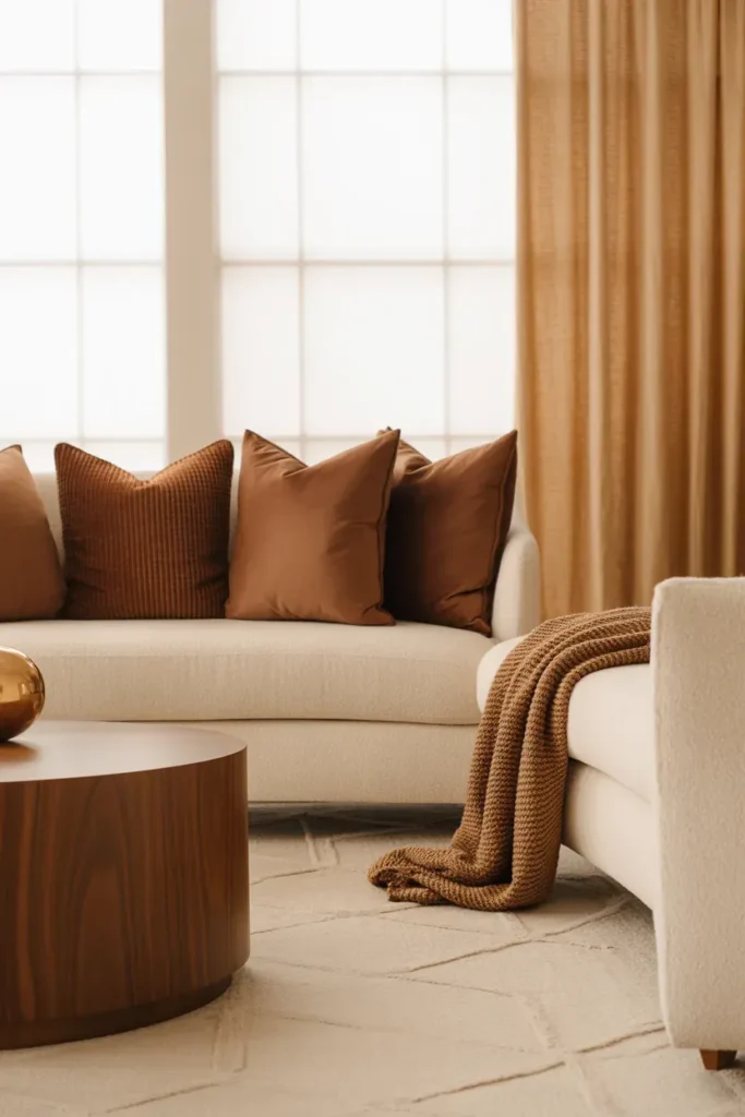 Brown and Cream Color Pairing