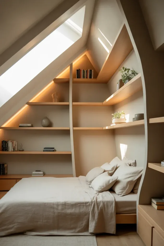 Build Custom Shelves Into the Angles