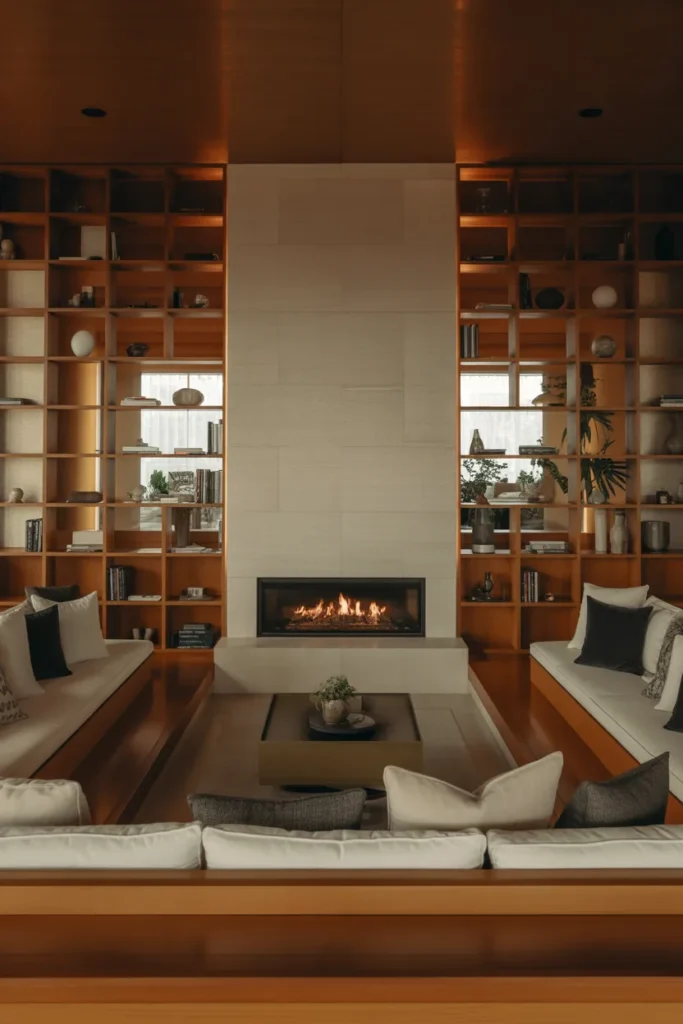 Built-In Storage Solutions - Terraced House Living Room Ideas