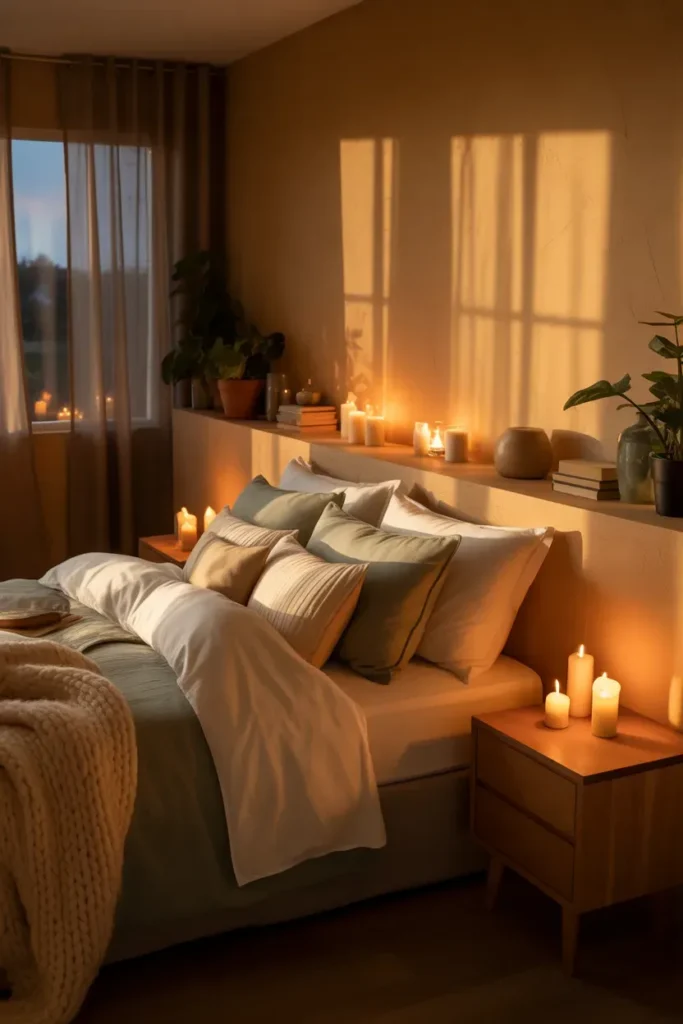 Calm Fragrance With Candles