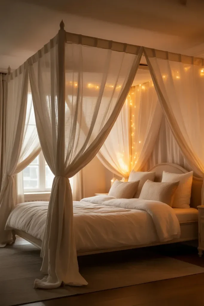 Canopy or Draped Fabrics