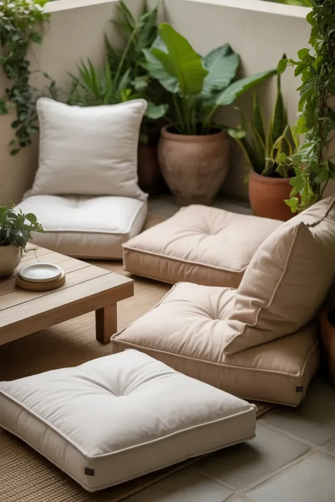 Create a Cozy Floor Seating Corner