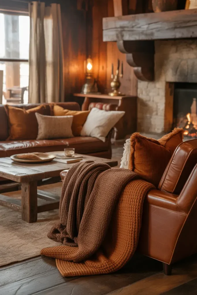 Earthy Brown Textiles and Fabrics