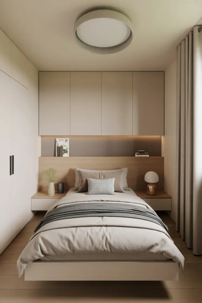 Floating Headboard Design