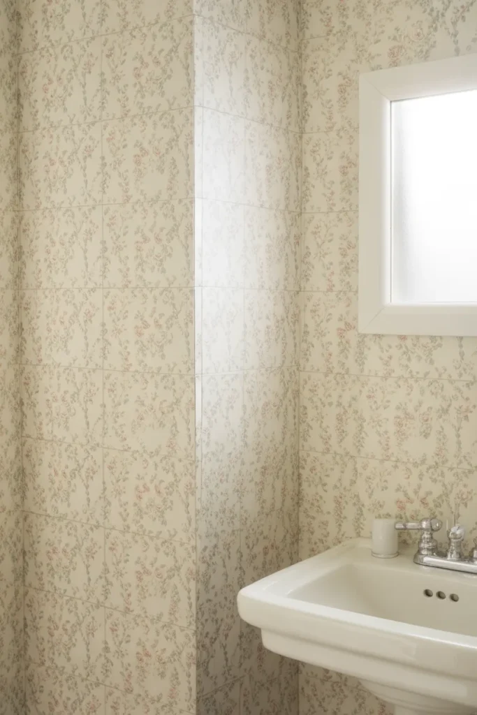Floral Wallpaper for Small Spaces