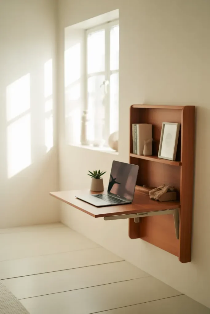 Fold-Down Wall Desk