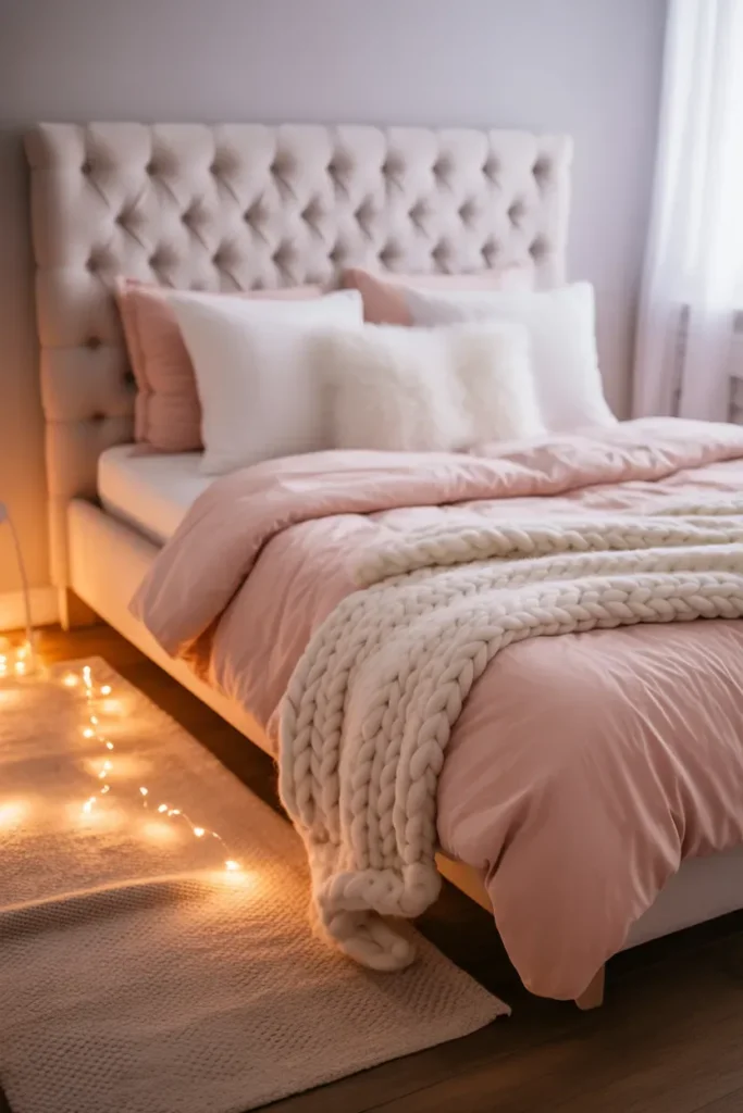 Girly Glam With Soft Textures