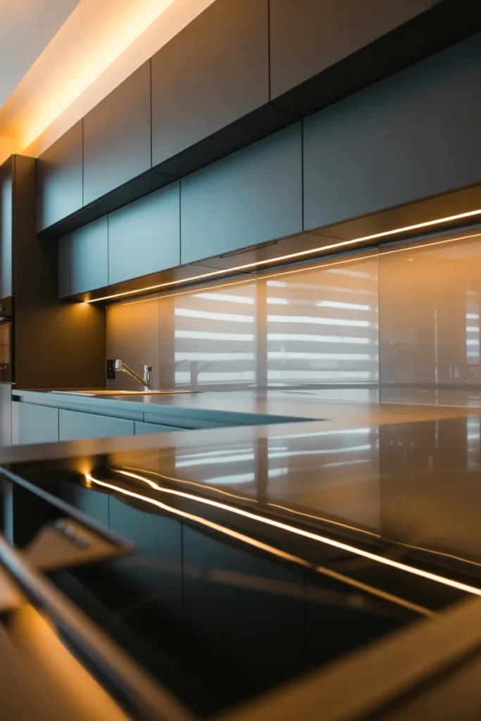 Glass Splashbacks for Depth and Light
