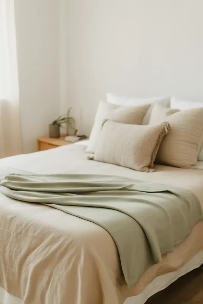 Green Throw Blankets for a Simple Update - Green Bedroom Ideas