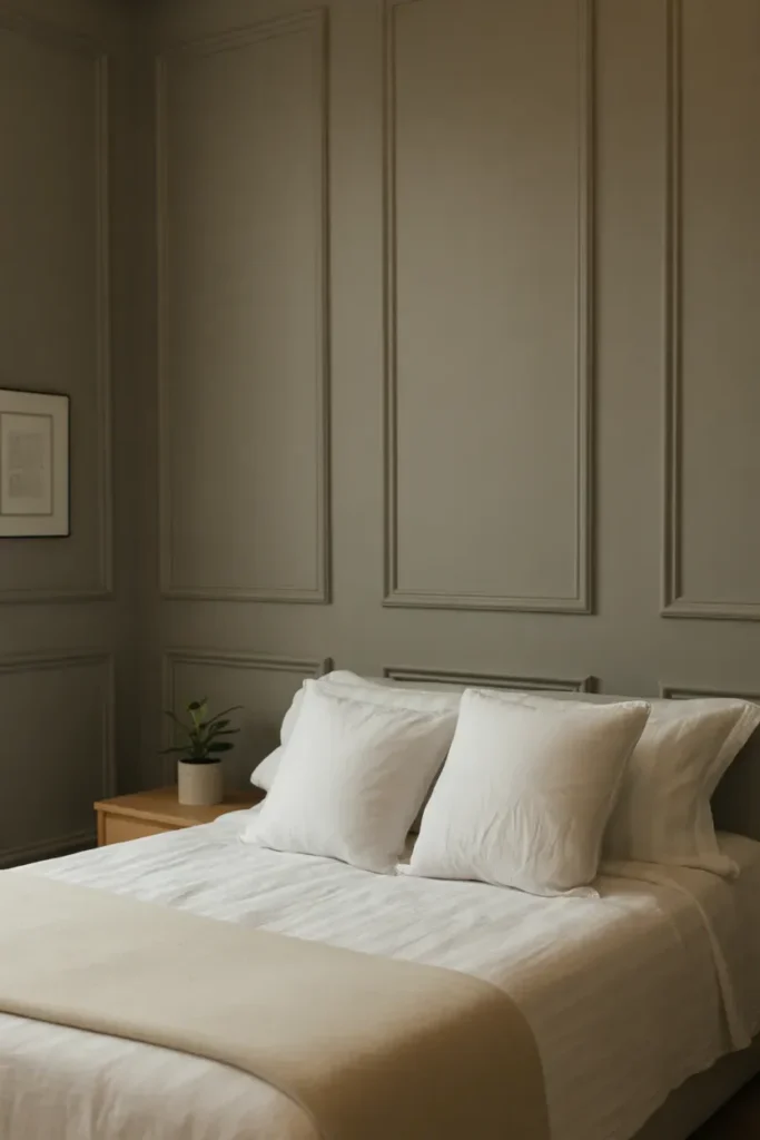 Grey Paneling for Soft Structure