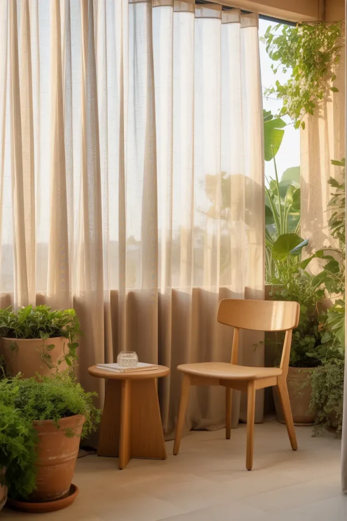 Hang Sheer Outdoor Curtains
