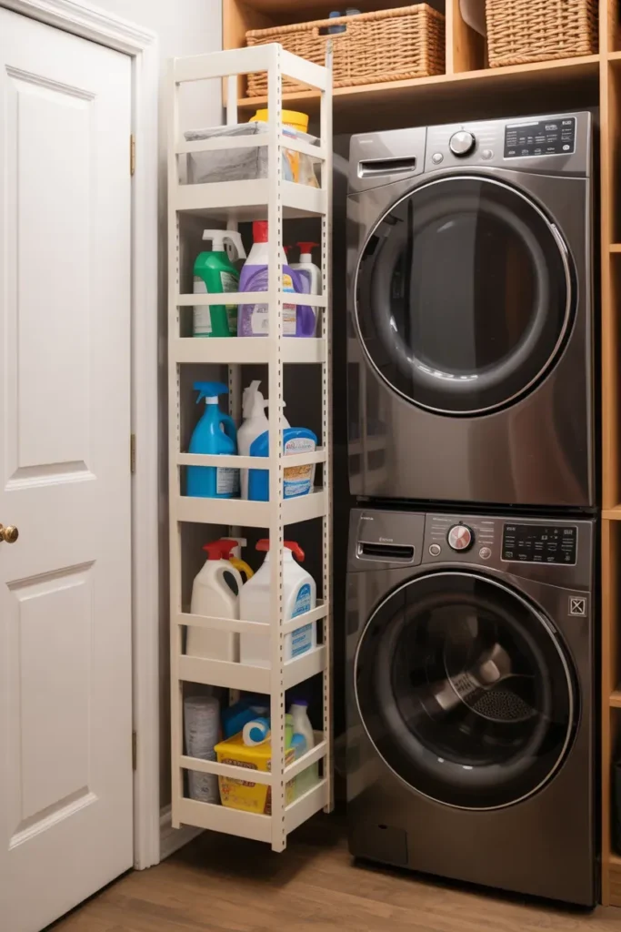 Install a Slim Pull-Out Storage Tower