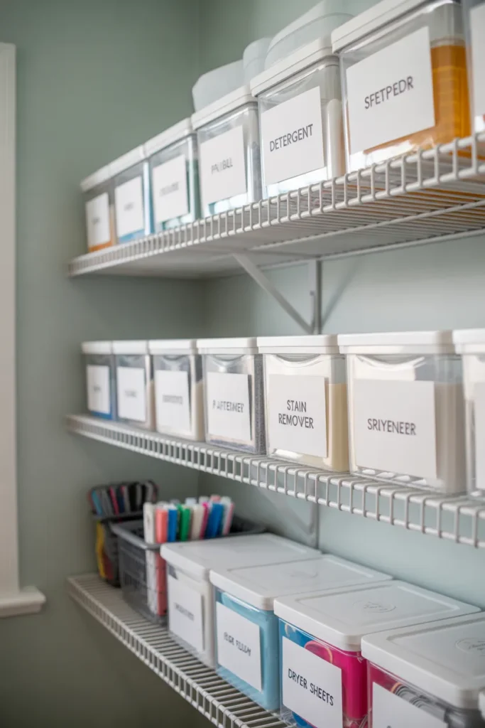 Labelled Storage Systems