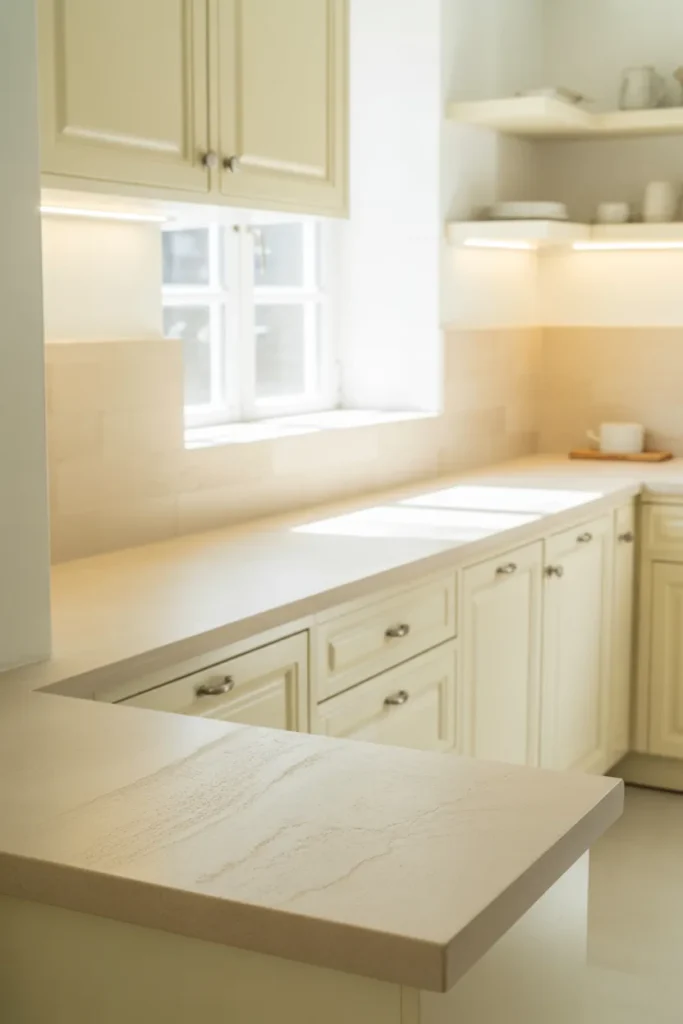 Light Colour Palettes to Enhance Space - Terraced House Kitchen Ideas