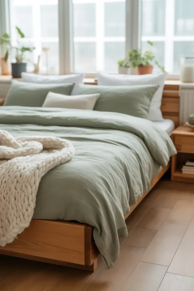 Light Green Bedding for a Fresh Feel