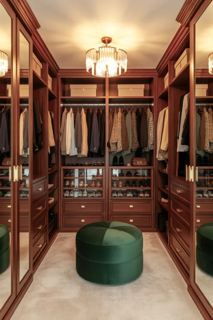Luxury Wardrobes with Seating