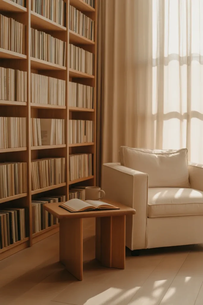 Minimalist Library Layout