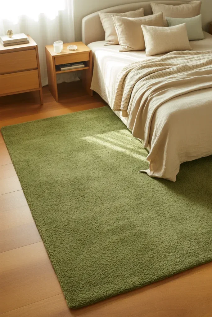 Moss Green Rugs for Soft Warmth
