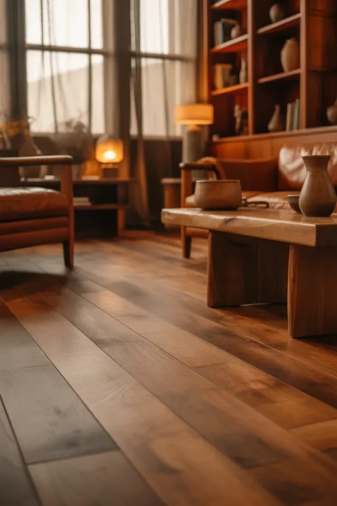 Natural Wood-Dominant Spaces