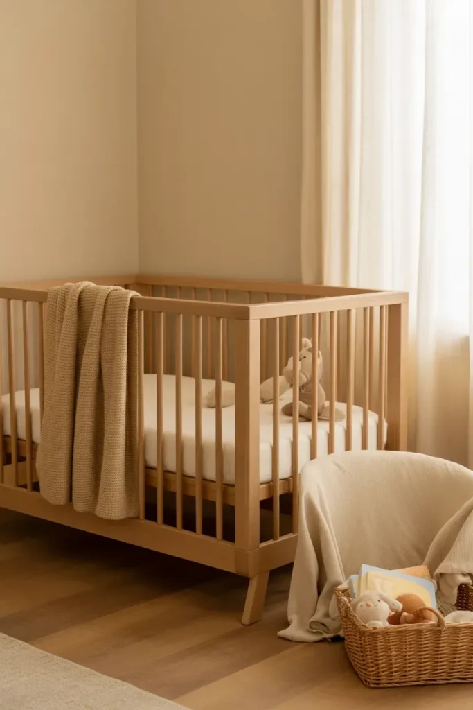 Neutral Tones for a Calm Look - Baby Boy Nursery Ideas