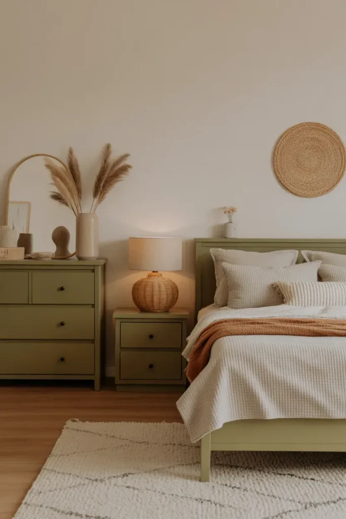 Olive Green Furniture for a Warm Touch