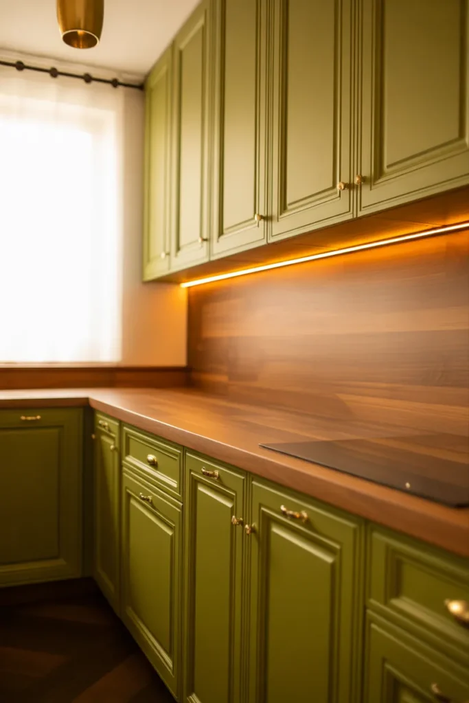 Olive Green for Warmth