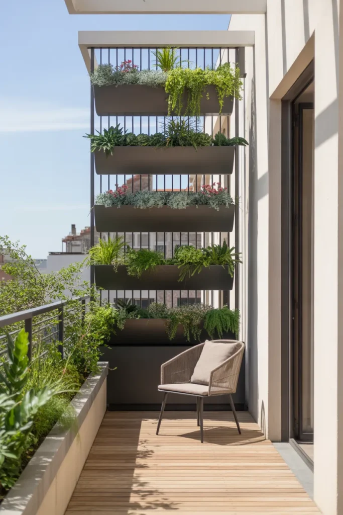 Outdoor Dividers With Planters