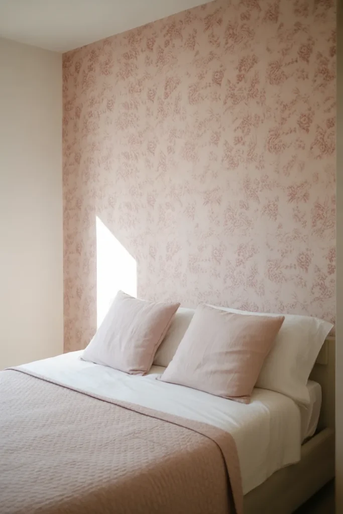 Pink Wallpaper for a Sweet Feature Wall