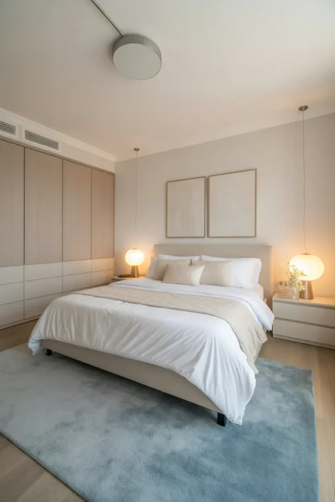 Powder Blue Rugs for Soft Warmth