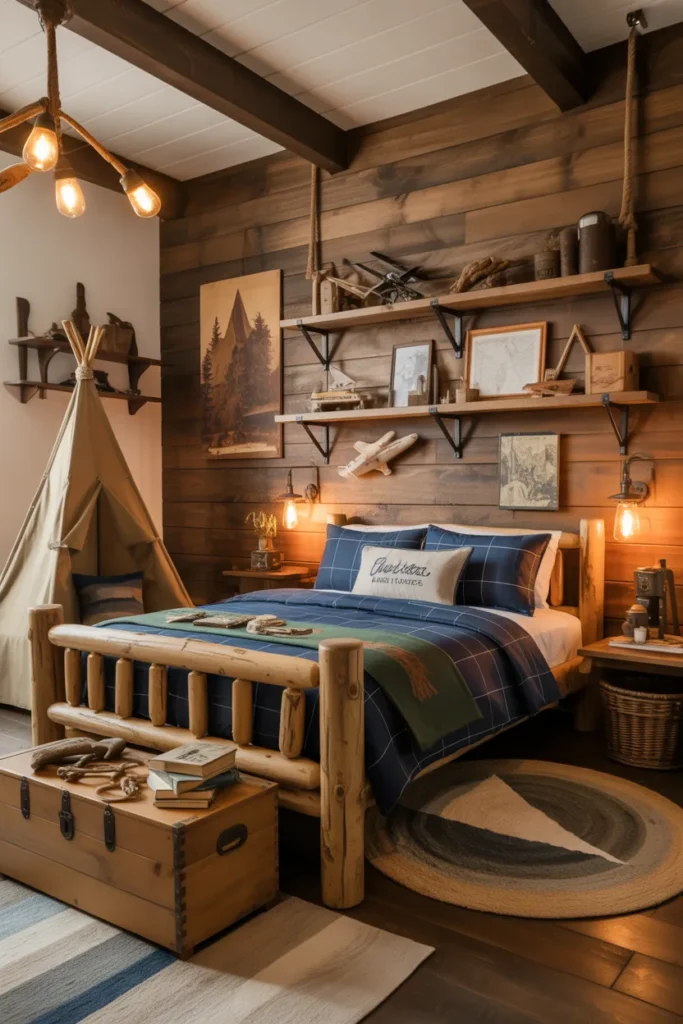 Rustic Wood Adventure Style