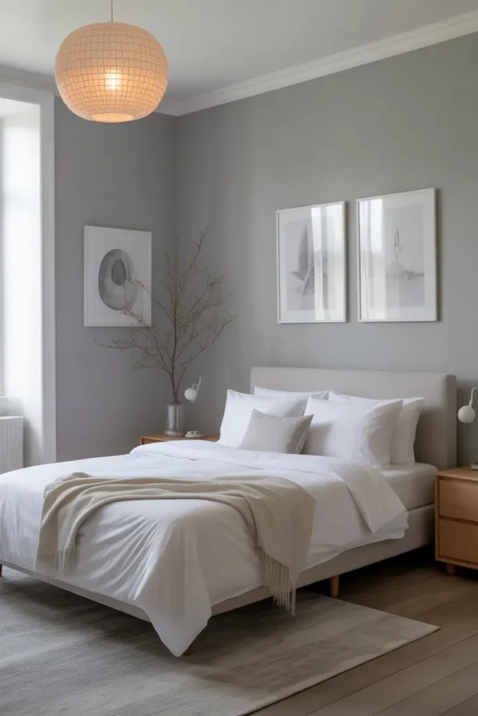 Soft Grey Walls for a Calm Base