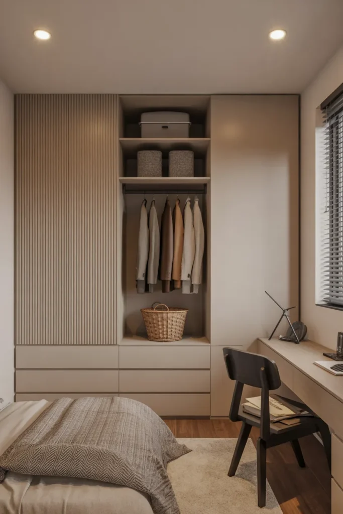 Tall Wardrobe for Vertical Storage