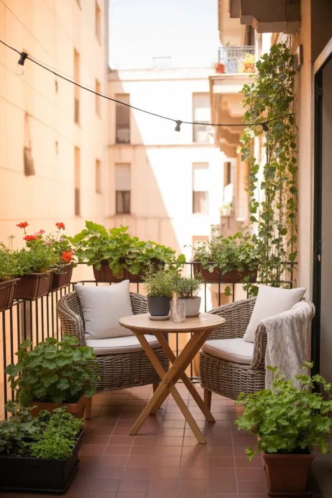 Try a Small Outdoor Coffee Table