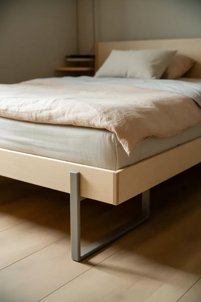 Twin Bed With Raised Legs
