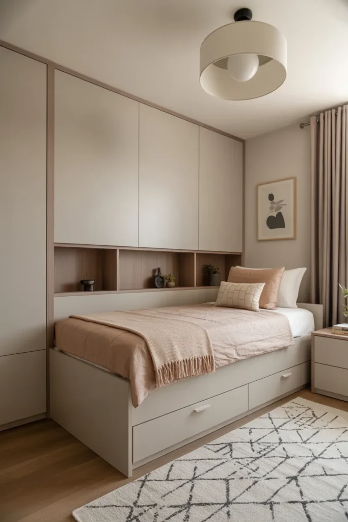 Twin Bed With Storage Drawers