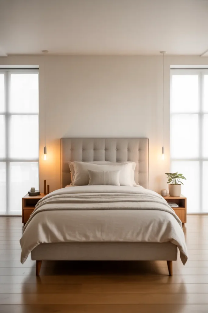 Upholstered Twin Bed Frame