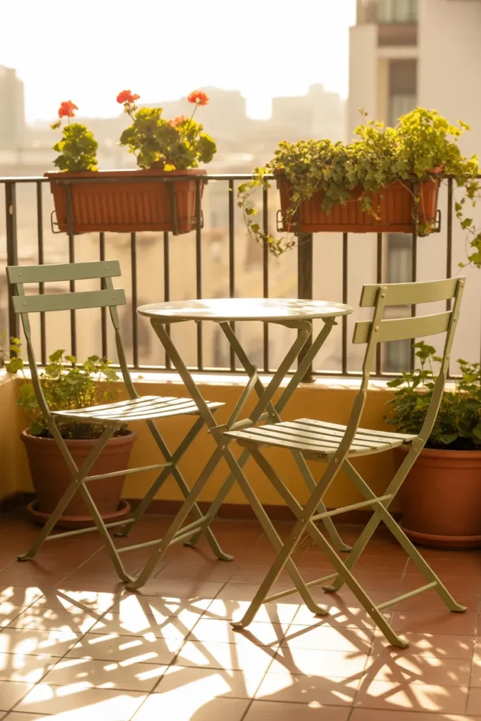 Use Space-Saving Folding Chairs