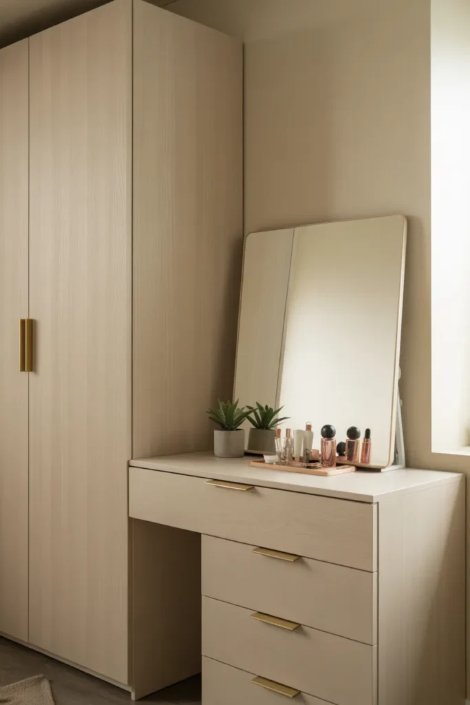 Wardrobes with Built-In Dressing Tables