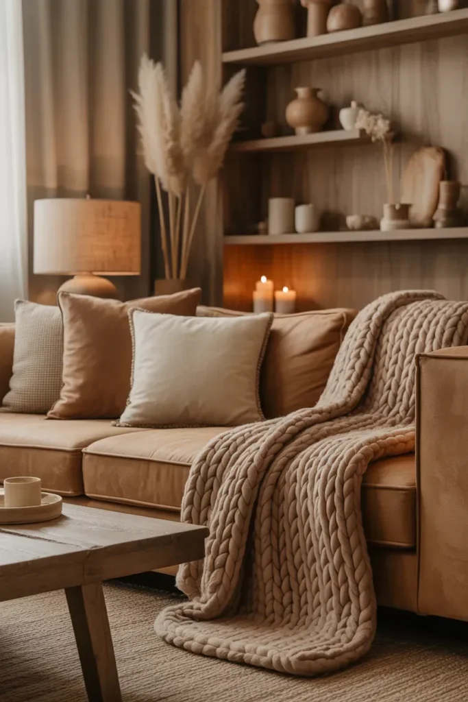 Warm Brown Layered Neutrals