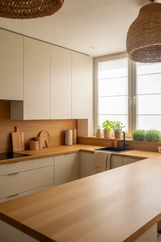 Warm Wood Accents for Character