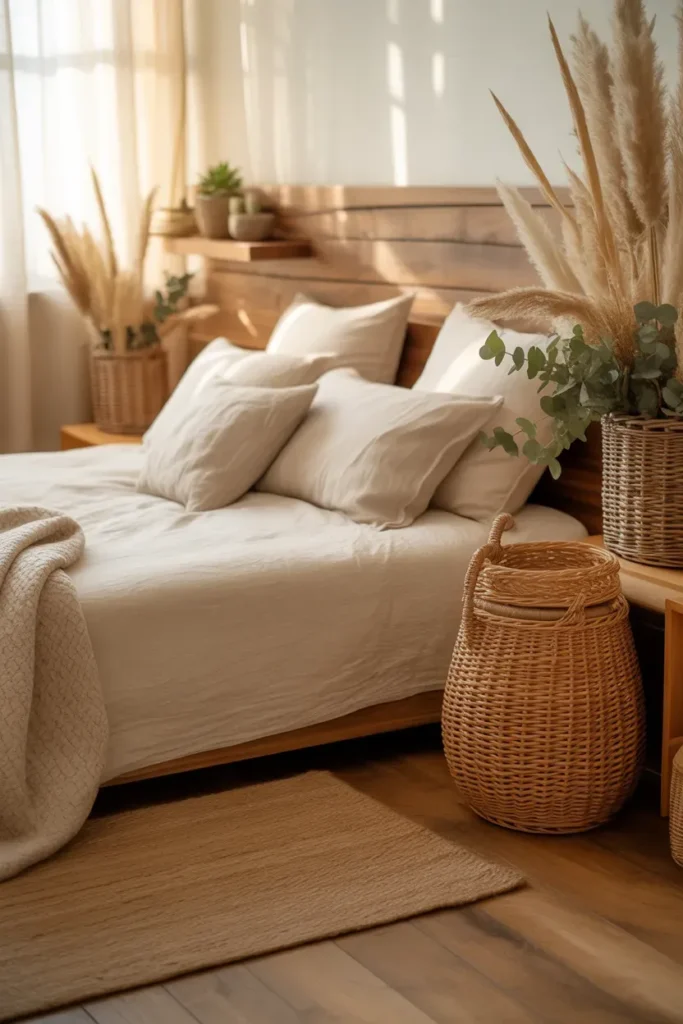 Wooden Accents and Natural Elements