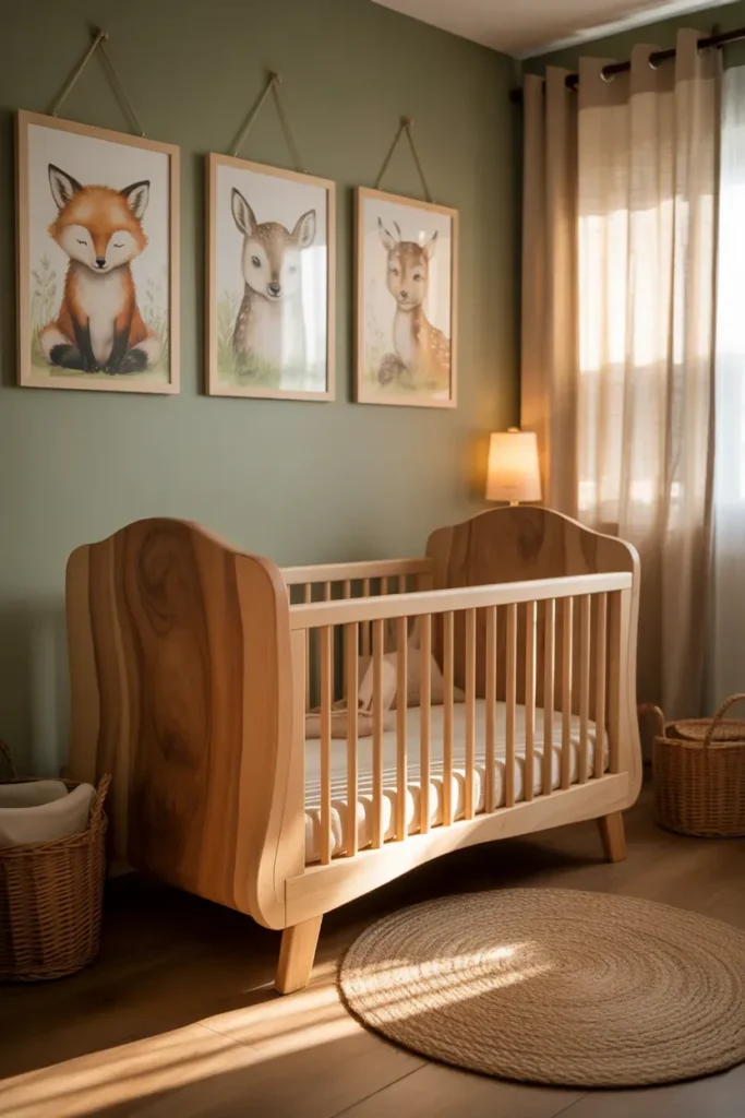 Woodland Theme with Gentle Characters