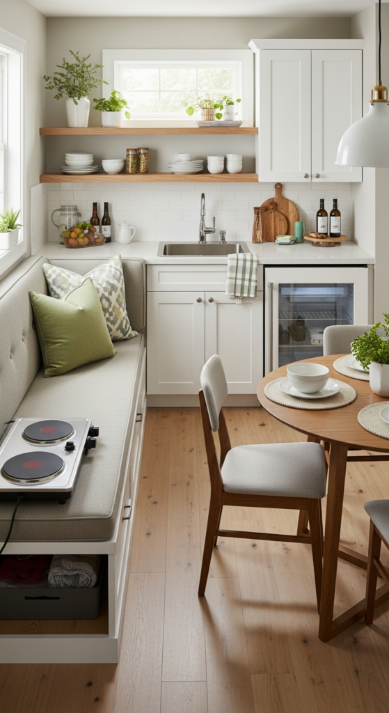 Built-In Seating with Storage